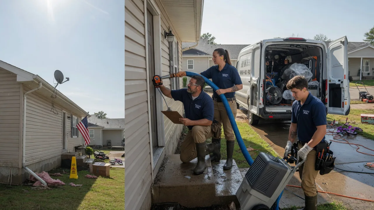 Ceiling Water Damage Restoration in Marianna, AR near me